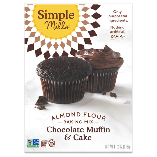 Simple Mills "GRAIN FREE" Chocolate Muffin & Cake Mix