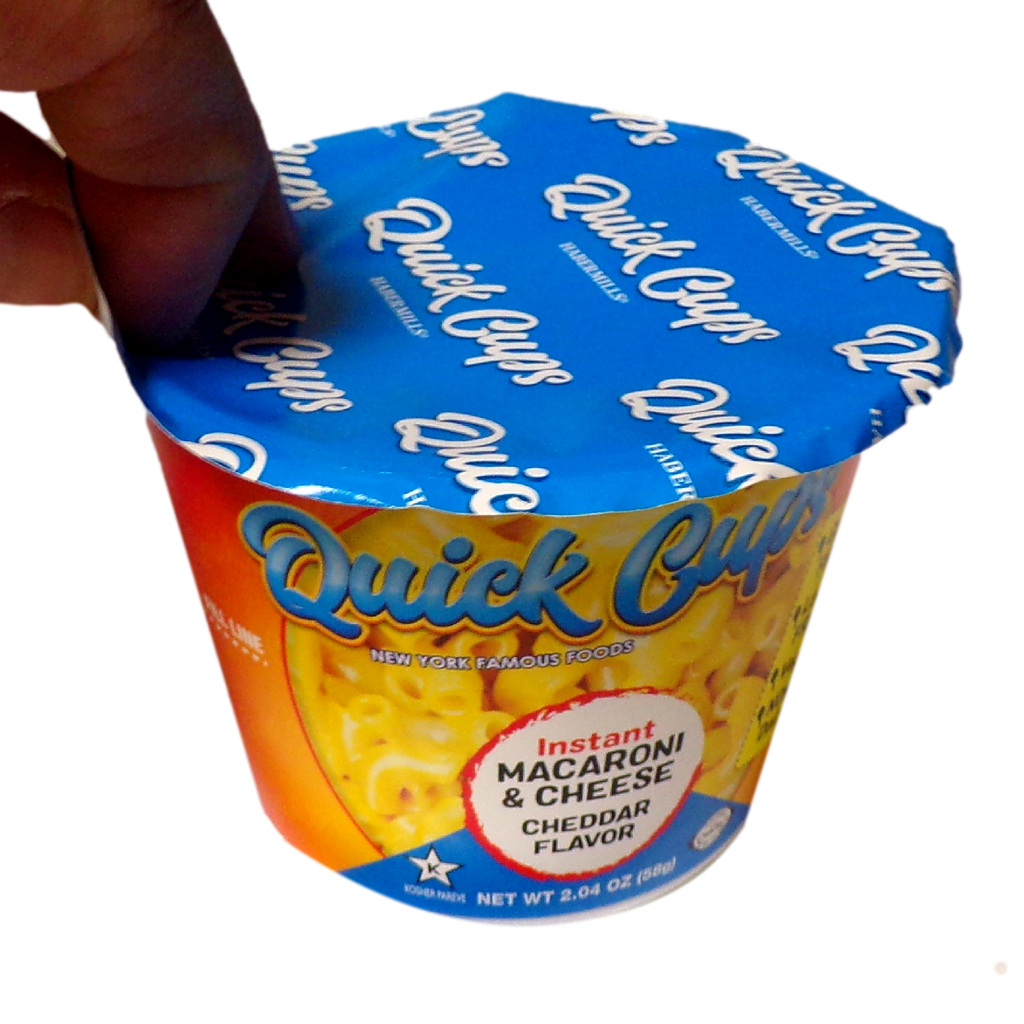 Quick Cups Gluten Free Instant Macaroni & Cheese Creamy Alfredo Flavor