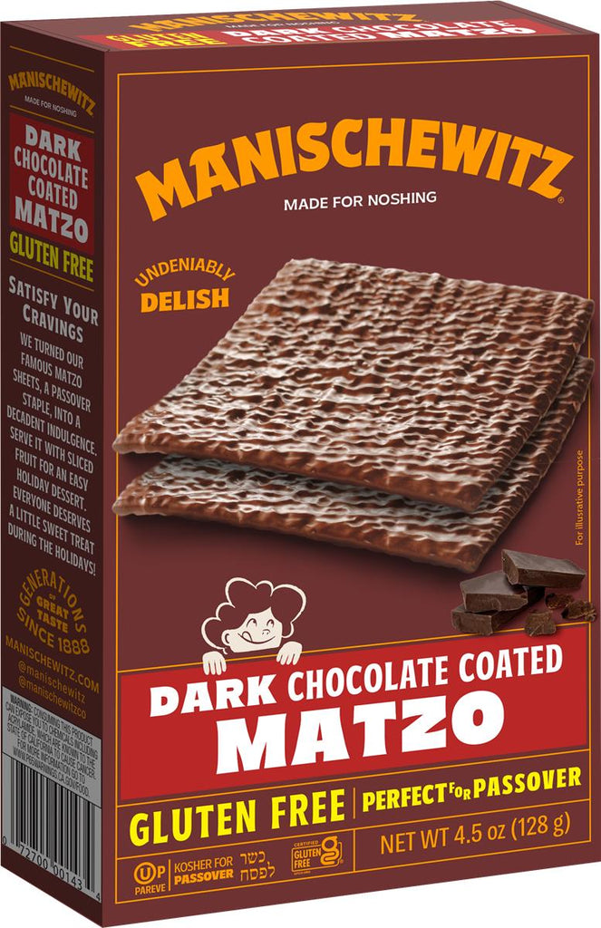Manischewitz Gluten Free Dark Chocolate Coated Matzo – The Gluten