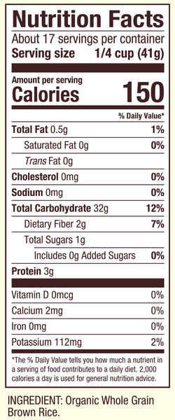 Bobs Red Mill Organic Creamy Brown Rice Hot Cereal