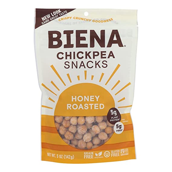 Biena "Grain Free" Honey Roasted Chickpea Snack