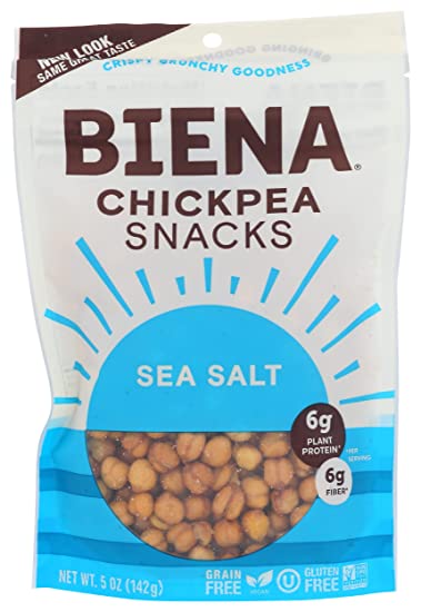 Biena "Grain Free" Sea salt Chickpea Snack