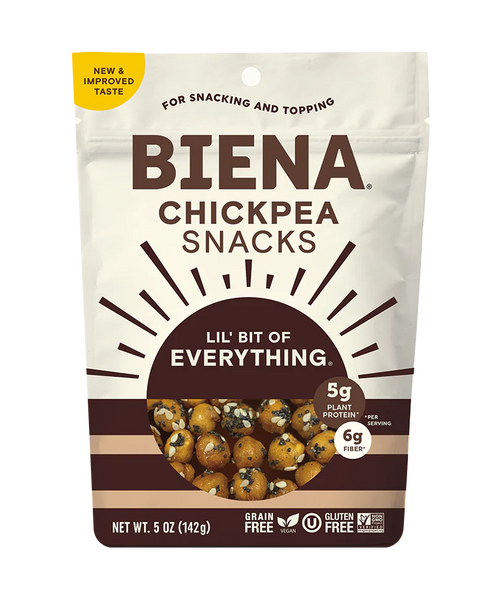 Biena "Grain Free" Everything Chickpea Snack
