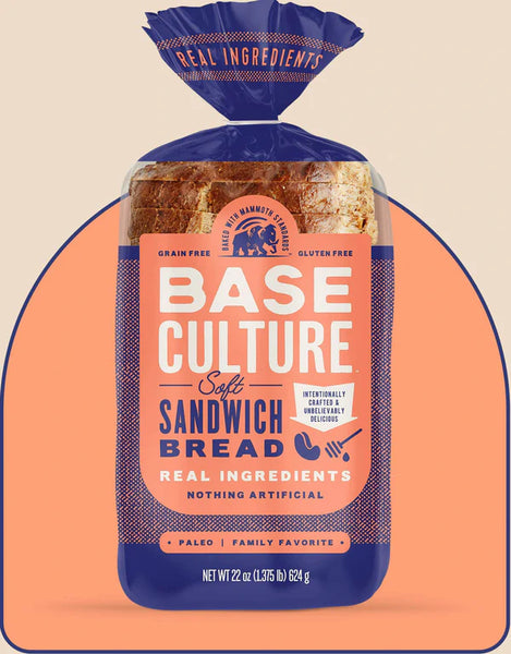 Base Culture "Grain Free" Soft Sandwich Bread