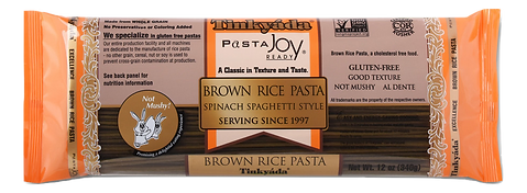 Tinkyada Brown Rice Spinach Spaghetti Pasta