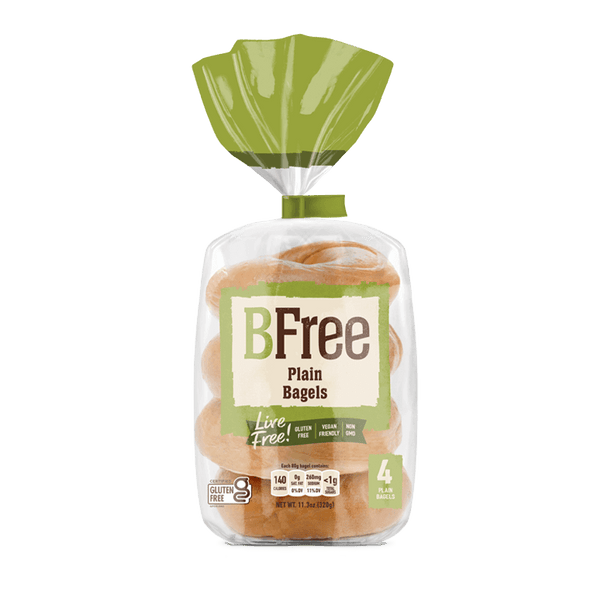 BFree Plain Bagels