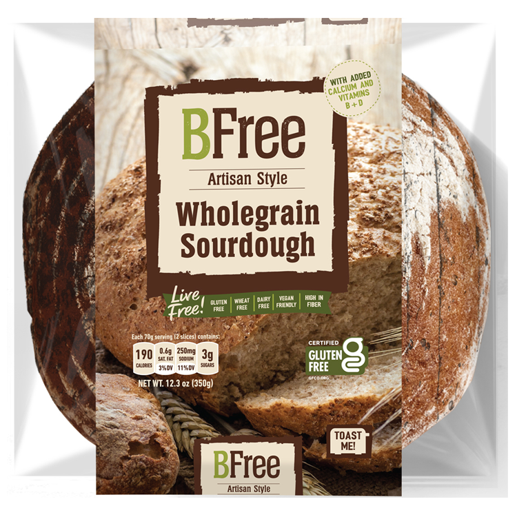Bfree Gluten Free Artisan Style Wholegrain Sourdough Bread The Gluten