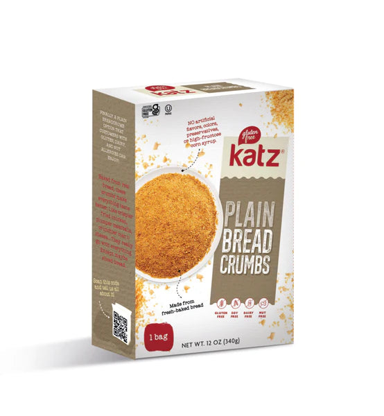 Katz Gluten Free Plain Bread Crumbs - 3 Pack