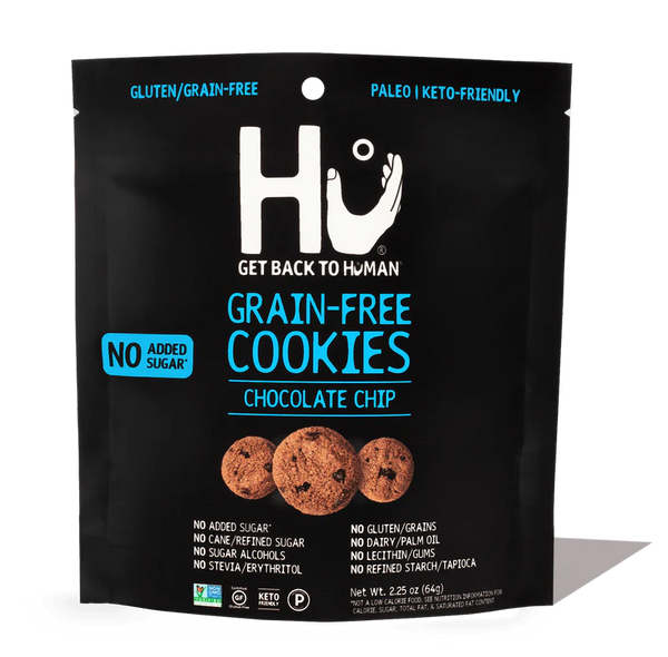 Hu Gluten free "GRAIN FREE" Cookies - Chocolate Chip