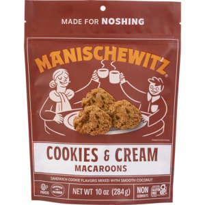 Manischewitz Cookies & Cream Macaroons - Pouch