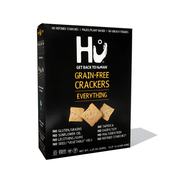 Hu Gluten Free "GRAIN FREE" Crackers - Everything