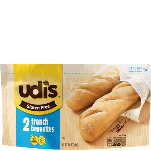 Udis Gluten Free French Baguettes