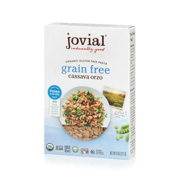 Jovial Gluten Free "GRAIN FREE" Cassava Orzo