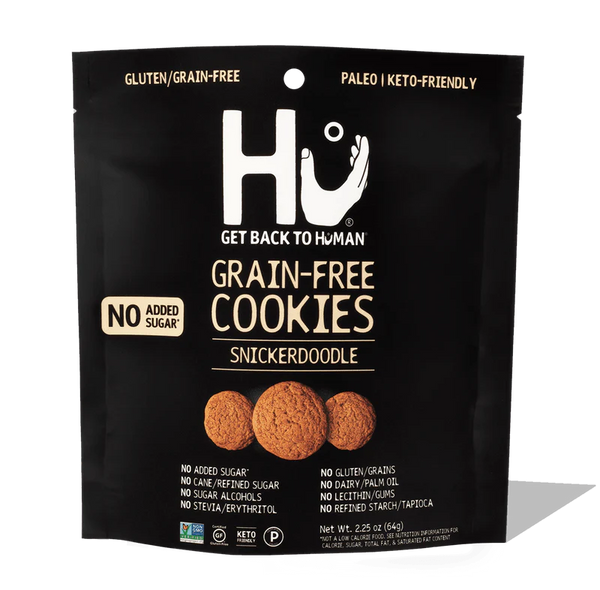 Hu Gluten Free "GRAIN FREE" Cookies - Snickerdoodle
