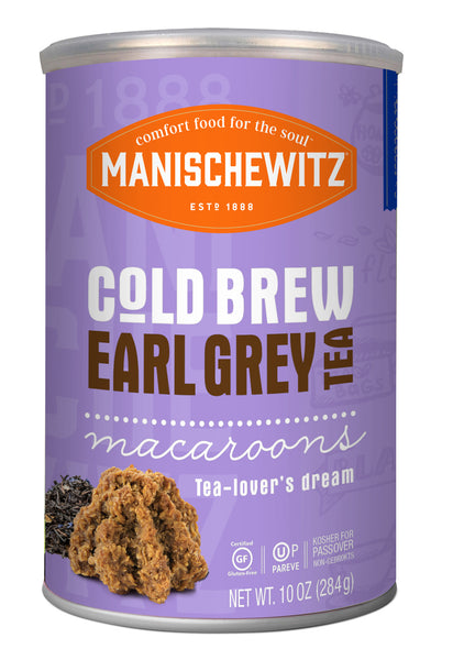 Manischewitz Cold Brew Earl Gray Tea Macaroons