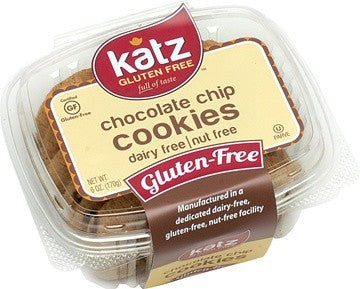 Katz Chocolate Chip Cookies - Gluten Free