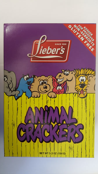 Liebers Animal Crackers Gluten Free