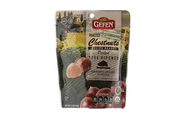 Gefen Organic Roasted Chestnuts