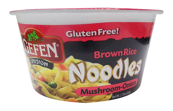 Gefen Instant Brown Rice Noodles Mushroom Soup - 3 PACK