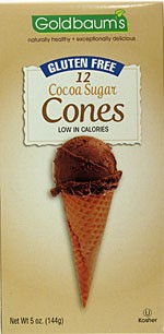 Goldbaum's Gluten Free Sugar Cocoa Cones