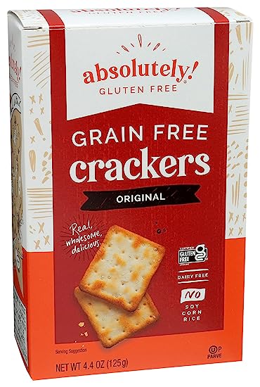Absolutely Gluten Free "GRAIN FREE" Original Crackers