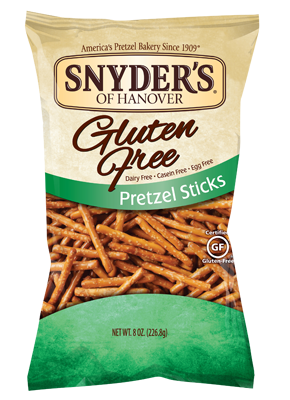 Snyders Gluten Free Pretzel Sticks