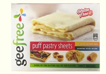 GeeFree Gluten Free Puff Pastry Sheets