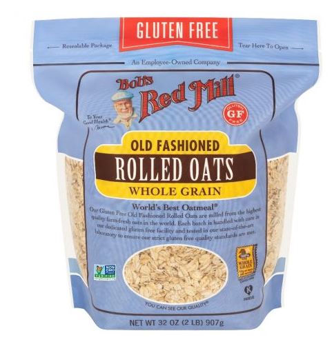 Bobs Red Mill Gluten Free Whole Grain Rolled Oats