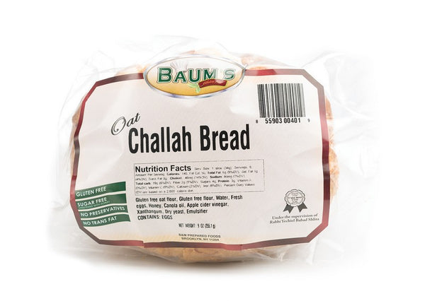 Baums Gluten Free Oat Chalah