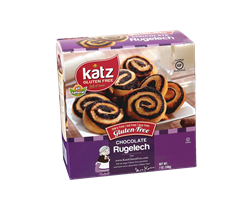 Katz Gluten Free Chocolate Rugelech