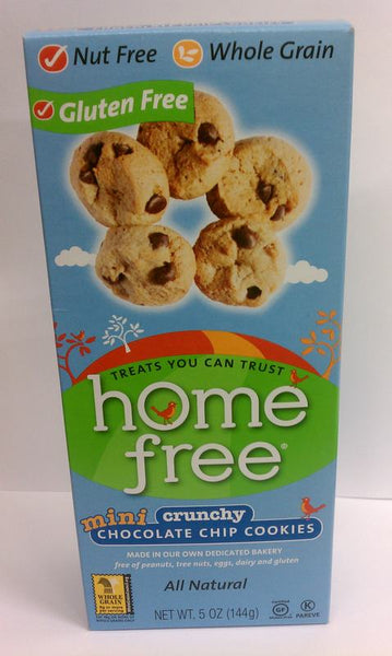 Home Free Mini Crunchy Chocolate Chip Cookies