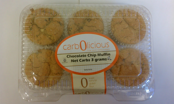 Carbolicious Chocolate Chip Muffins