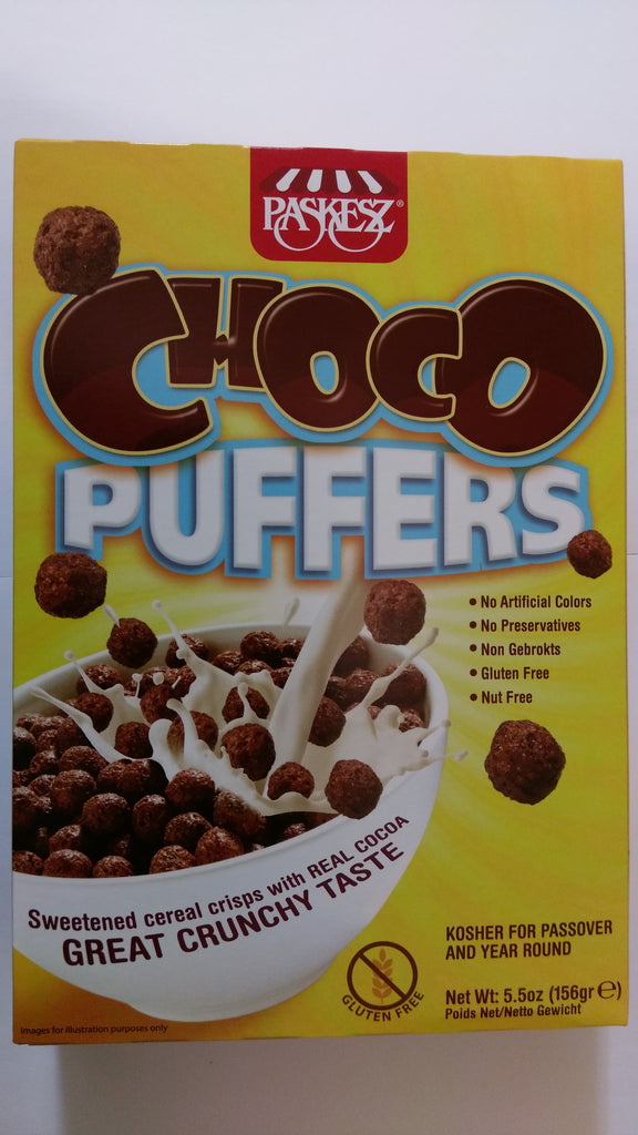 Paskesz Choco Puffers Cereal The Gluten Free Shoppe 6920