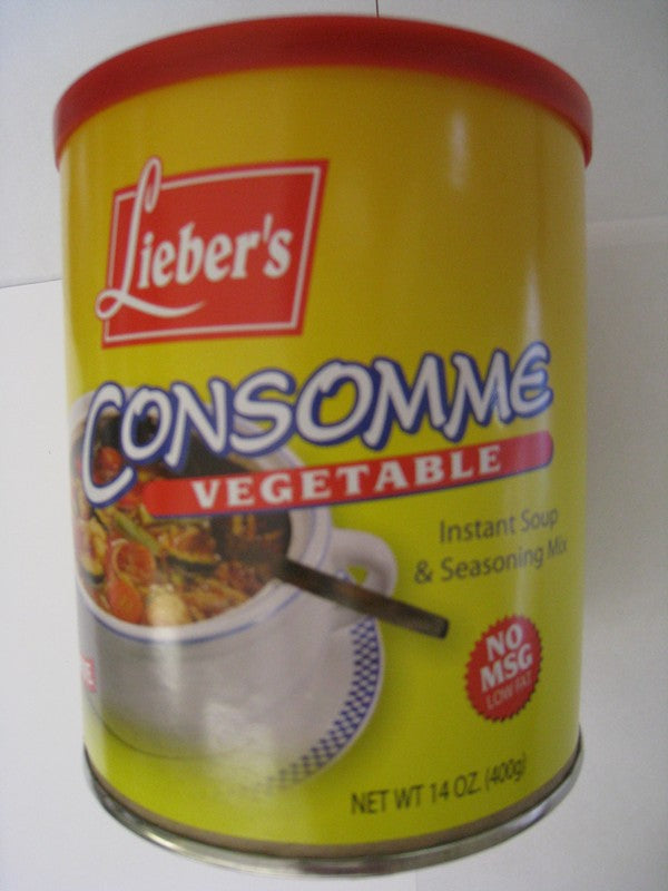 Liebers Vegetable Consomme NO MSG The Gluten Free Shoppe