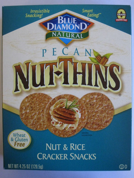 Blue Diamond Pecan Nut Thins