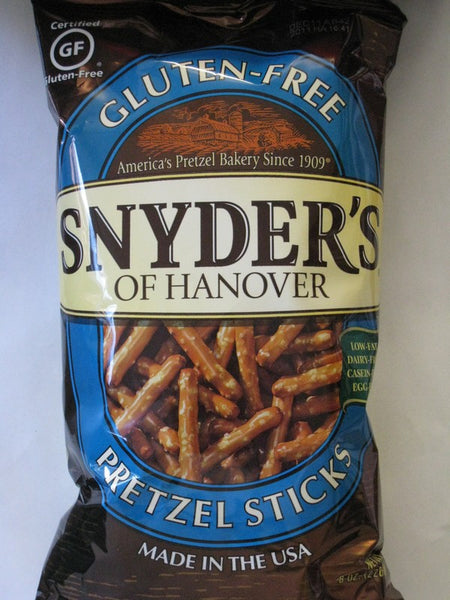 Snyders Gluten Free Pretzel Sticks