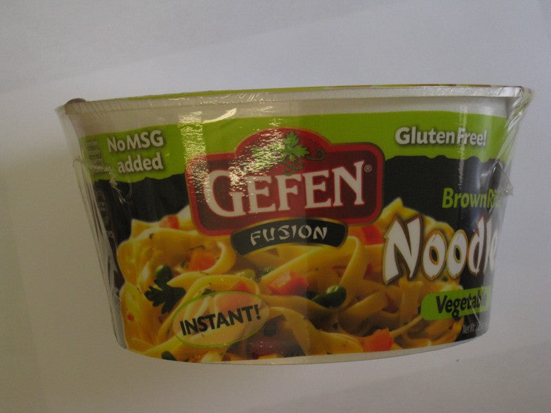 Gefen Gluten Free Instant Brown Rice Noodles Soup Vegetable The