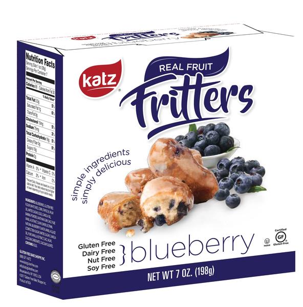Katz Gluten Free Blueberry Fritter Bites
