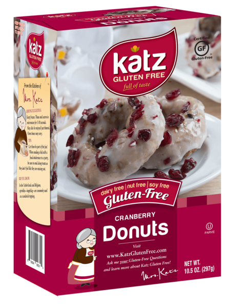 Katz Gluten Free Cranberry Donuts