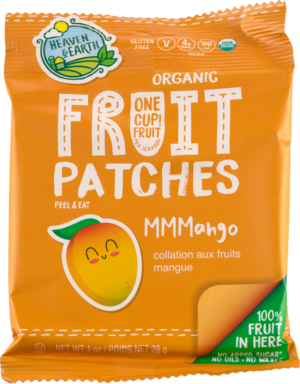 Heaven & Earth Organic Fruit Patches -Mango - 6 PACK