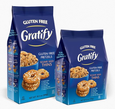 Gratify Gluten Free Sesame Seed Thins