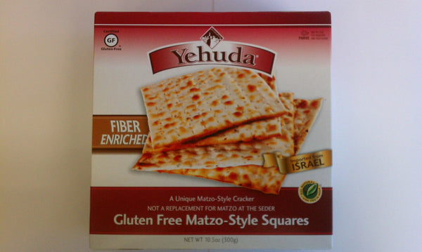 Yehuda Gluten Free Matzo-style Squares - Fiber Enriched