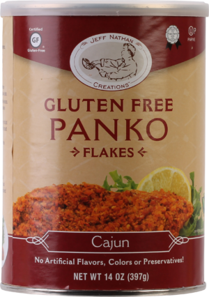 Jeff Nathan Gluten Free "PANKO" Flakes - Cajun