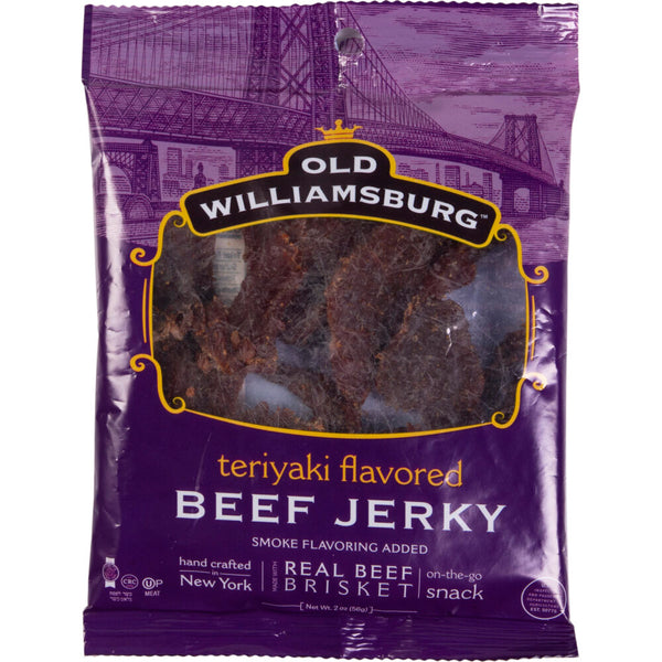 Old Williamsburg Teriyaki Flavored Beef Jerkey