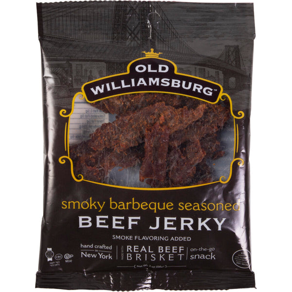 Old Williamsburg Smoky Barbeque Seasoned Beef Jerkey