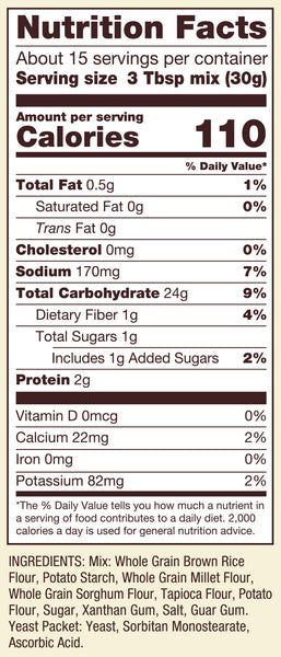 Bob's Red Mills Pizza Crust Mix