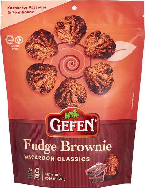 Gefen Gluten Free Fudge Brownie Macaroons 2 Pack