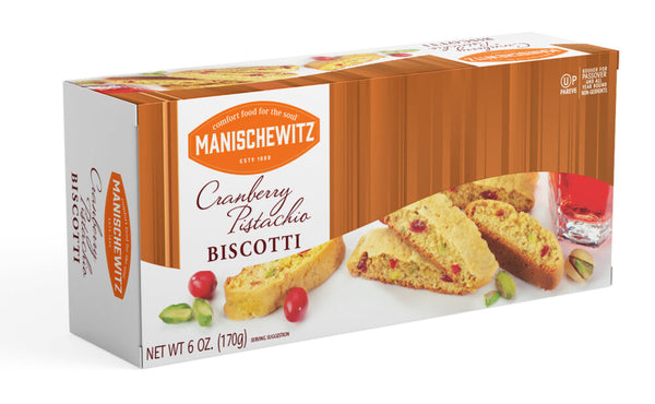 Manischewitz Cranberry Pistachio Biscotti