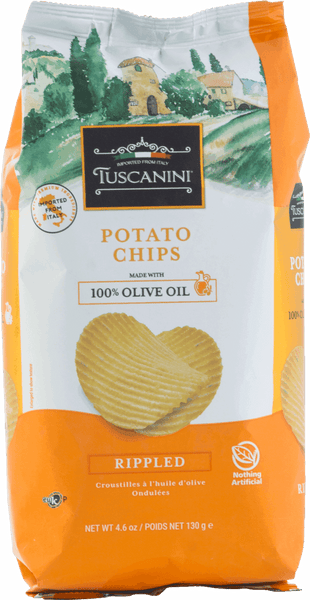 Tuscanini Olive Oil Rippled Potato Chips