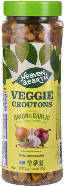 Heaven & Earth  Onion & Garlic Veggie Croutons